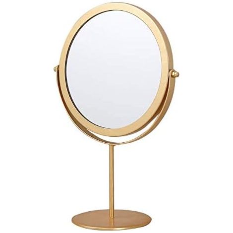 Miroirs de table - - Miroir rotatif en métal - Miroir sur pied réglable - 19 cm (1/5)
