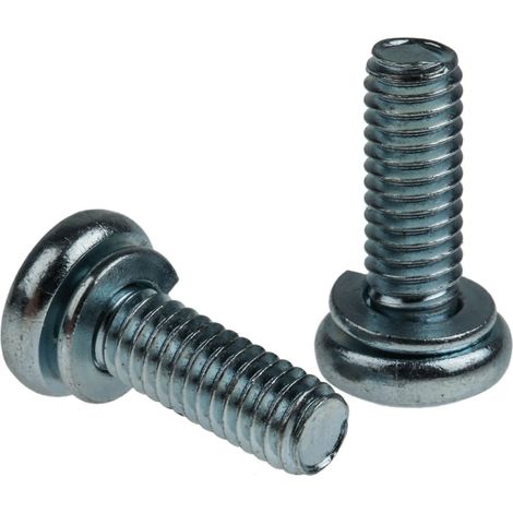 Vis indesserable à tête Cylindrique, M4 x 12mm, en Acier ( Prix pour Sachet de 100 )