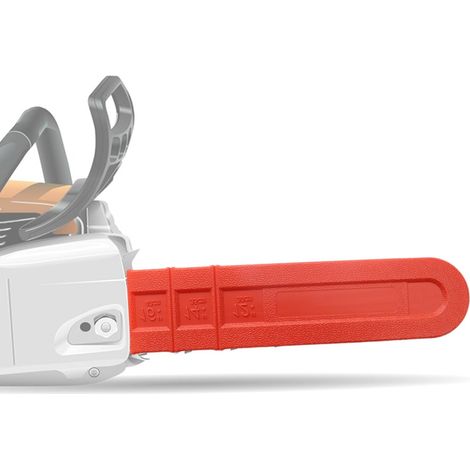 Cache de barre de tronçonneuse, protection de la barre de tronçonneuse pour chaînes de 12" 14" 16", étui de tronçonneuse, protection en plastique durable, pièces de coupe, outils, plaque de protection (1/5)