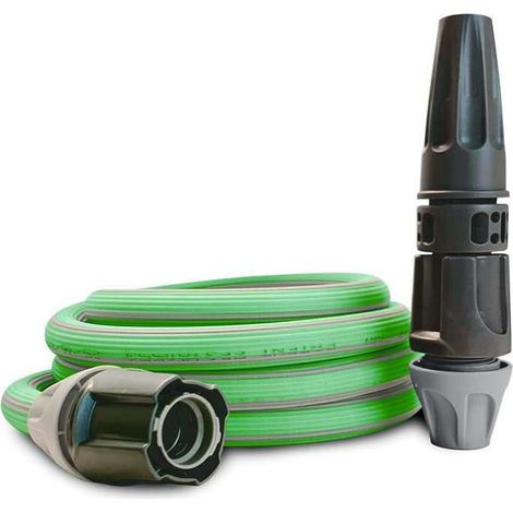Supherba Kit Tubo Estensibile Verde 20m Diametro 1/2 Raccordi Inclusi (1/2)