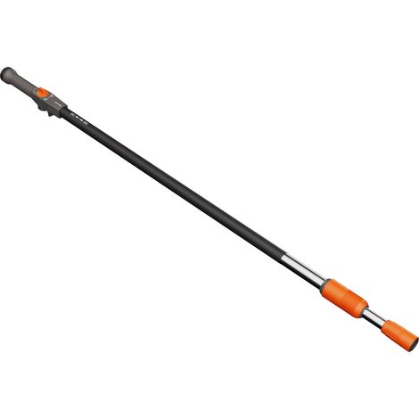 GARDENA Manico telescopico Cleansystem, M - XL, lunghezza regolabile 155 - 260 cm, regolatore del flusso d'acqua, miscelatore sapone (18804-20) (1/5)
