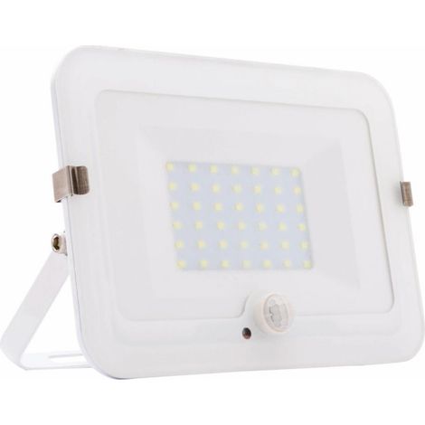 Proyector LED blanco de Mirano 30W con detector de movimiento
