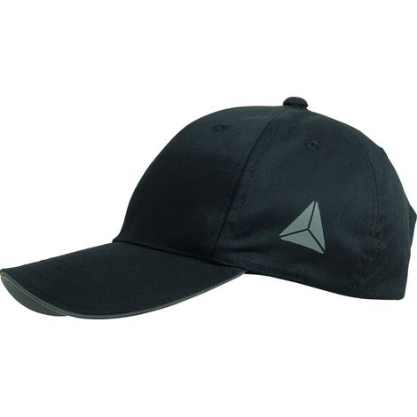 Delta Plus – Casquette de travail en polyester/coton norme EPI – Confortable et respirante – Ajustement ergonomique – VERONNO