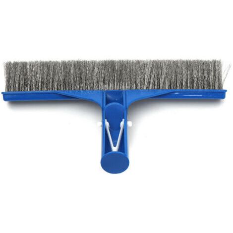 brosse en acier pour piscine, brosse métallique en acier inoxydable pour sol de spa, outils de nettoyage de piscine-Enlé