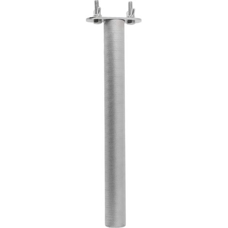 1 Stainless Steel Bird Perch for Parrot Toy for Cockatiel African Grey Conure Small and Medium Birds (25 x 2.5 cm) (1/5)