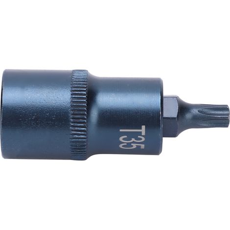 Embout Tournevis Étoile Douille Acier Allié S2 Entretien Auto T35 22x55mm (1/5)