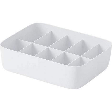 Boîte de rangement pour sous-vêtements à domicile – Boîte de rangement multifonctionnelle en plastique à tiroirs pour articles ménagers (1/5)