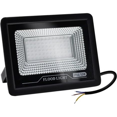 Projecteurs LED d'extérieur, Projecteur LED UV 50W 100W, Lumières D'inondat For Fête D'halloween, 395nm 400nm, IP66, Lampe De Scène Fluorescente À Ultraviolets Étanche pour cour, parking, patio, aire (1/5)