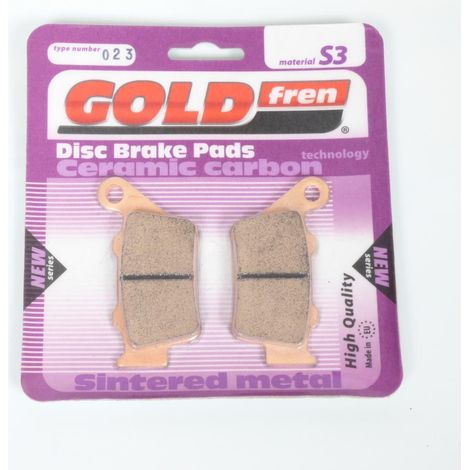 Bremsbelag gold fren für Motorrad husaberg 400 fe e/s 2000 bis