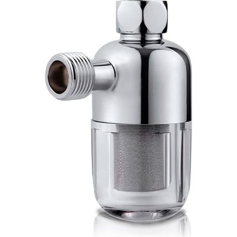 Rosmmel – Filtre à eau anticalcaire inox 40 microns – Filtration au point d'utilisation – Raccordement 1/2' Femelle/Mâle – Débit 900 l/h
