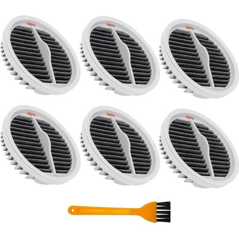 Confezione da 6 filtri HEPA lavabili per aspirapolvere senza fili Xiaomi Roidmi X20/X30/X30/S2/F8 Storm Pro (1/5)