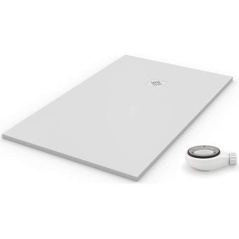 Piatto doccia Extra Slim in resina PRO Bianco Ral 9003 90x80