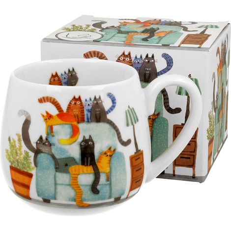 Fassbecher Cat's World KATZEN AUF EINEM STUHL 430 ml
