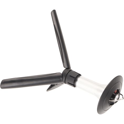 Hochleistungs-Zeltlampe auf Stativ mit Halterung, tragbare, wiederaufladbare Zeltlaterne mit hoher Leuchtkraft für Notfälle beim Wandern (1/5)