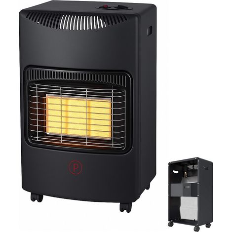 Stufa catalitica a Gas GPL a Infrarossi "ETNA" 4,2kW 3 Potenze con Accensione Piezo Elettrica Vano Porta Bombola Dispositivo di Sicurezza antiribaltamento, Controllo Fiamma e Livello Ossigeno (1/5)