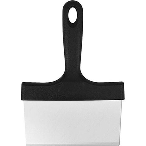 1PCS Grattoir pour, Grattoir pour Plaque INOX Grattoir Professionnel Grattoir avec Poignée, Grattoir INOX, Outil de Nettoyage de Grattoir de Gril de Barbecue (1/4)