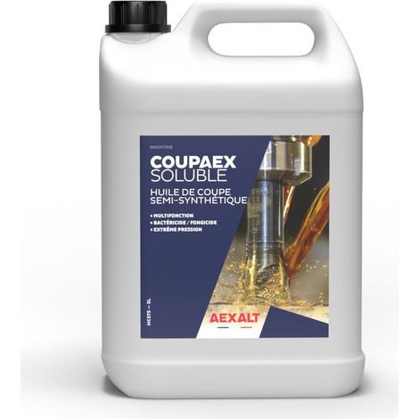 Coupaex soluble - Huile de coupe semi synthétique - Bidon de 5 Litre x 4 - AEXALT - HC575 (1/3)