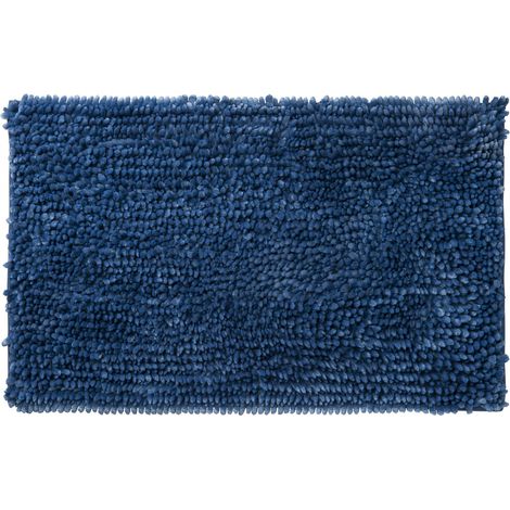 Tapis de bain chenille uni irisé 60x120cm (1/3)