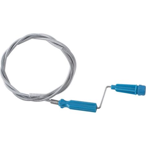 Spirale de nettoyage pour canalisations,3m x 6 mm,Spirale,Déboucheur de canalisations ,Avec pointe de perçage,Serpent de vidange,Extra fin, Bouchage des canalisations (1/5)