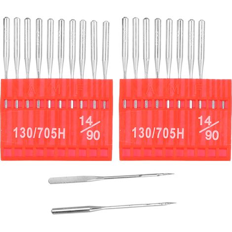 20 Aiguilles de Rechange pour Machine à Coudre - Lot de Pièces de Couture DIY et Accessoires Maison (1/5)