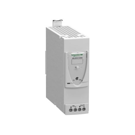 Module convertisseur DC-DC 24W 24-28,8Vcc vers 12Vcc 2A rail DIN - ABL8DCC12020 (1/2)