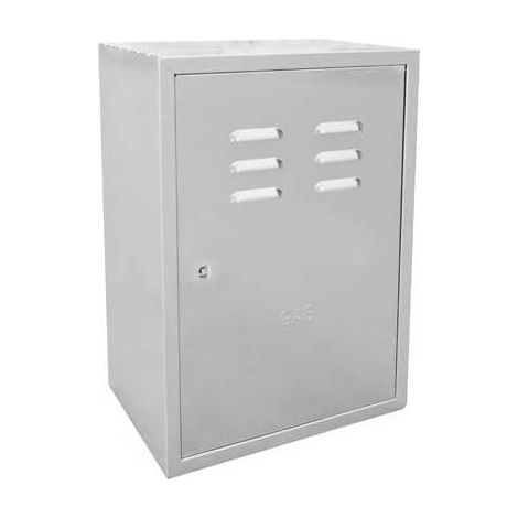 BOÎTE DE PROTECTION POUR GAZ GALVANISÉE Dimensions : 40 x 55 x 25 cm