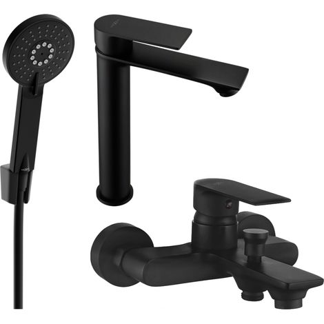 Mexen Royo R40 Wannen-Set, schwarz - 72213R40-70 (1/4)