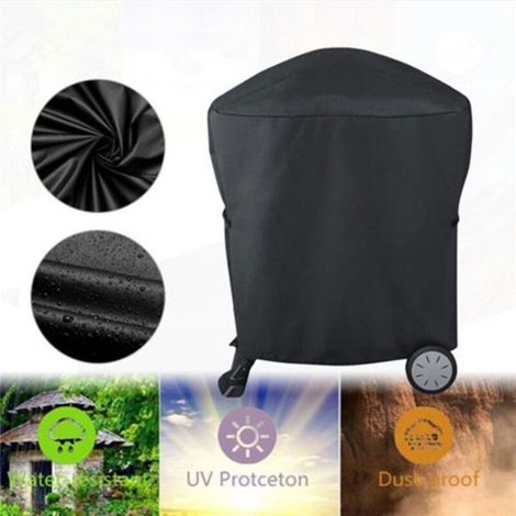 Housse de barbecue Weber Q1000/Q2000, imperméable, anti-UV et anti-poussière, 54x76x69cm - HLD-tmt (1/5)