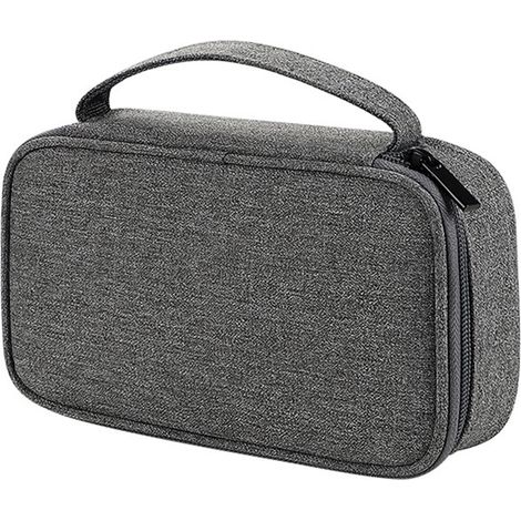 Sacoche de rangement pour câbles, pochette de rangement pour câbles de voyage, sac pour accessoires électroniques, pochette de rangement pour câbles. (1/5)