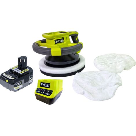 RYOBI RBP18250-0 Akku Polierer 18 V 250 mm + 1x Akku 5,0 Ah + Ladegerät (1/5)