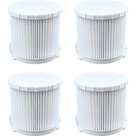 Lot de 4 filtres HEPA de rechange pour aspirateurs Makita XCV11Z et ADCV11Z (référence 162518-0). (1/5)
