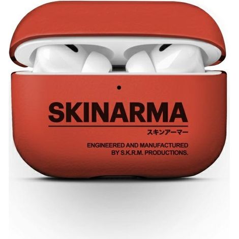 Funda Skinarma Spunk Naranja para AirPods Pro 2 (1/3)