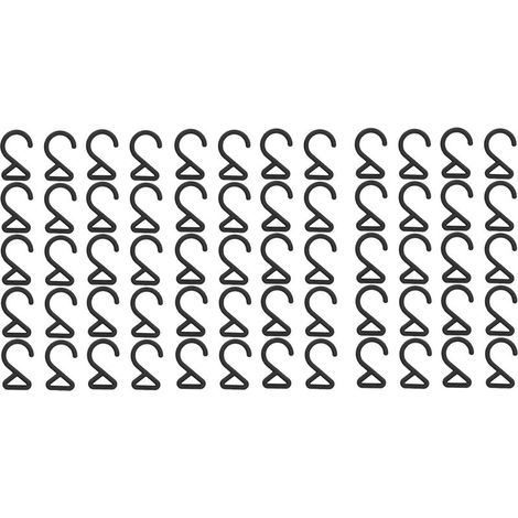 60 B07 Type 2 bandoulière à crochet Crochet pivotant arrière Boucle pour sangle pour animal de compagnie Diamètre intérieur 2 cm/0,8 po (1/5)