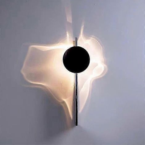 Applique murale design minimaliste à effet vague avec rotation imitant les ondulations de l'eau idéale pour une entrée Be-Good (1/5)