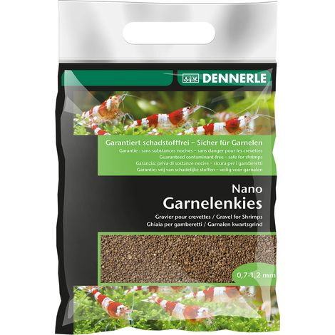 Dennerle Nano Garnelenkies Borneo braun 2kg