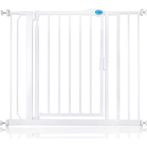 Bettacare Barrière Pour Chien Et Chiot À Fermeture Automatique, 96,6cm - 103,6cm, Couleur Blanc (1/5)