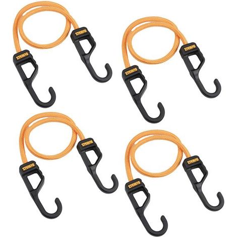 DEWALT Cargo DXBC300244EU Bungee Cord 61cm (24in) 4 Piece DWC300244EU