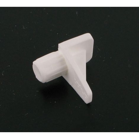 Taquet plastique - Décor : Blanc - ARMOTEC (1/2)