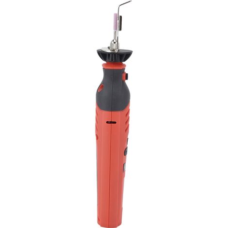 Eosnow DC3,6V Akku-Sägeschärfer-Set, Hand-Kettensägen-Schärfset, rotes Kettensägen-Schärfwerkzeug-Set