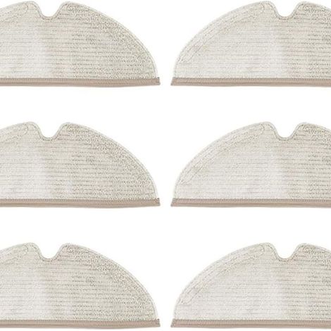 Filiyano-Accessoires Roborock, chiffons en microfibre S5 Max/S6 Pure (paquet de 6) (1/4)
