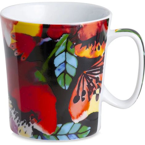 Egan Mug Seta nero 430 ml porcellana