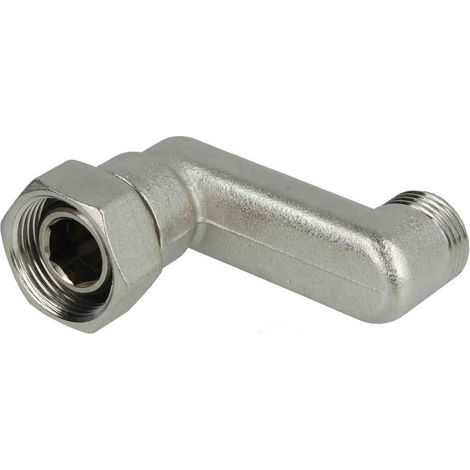 Raccord à visser excentrique de 60 mm M15/21 ecrou tournant 20/27