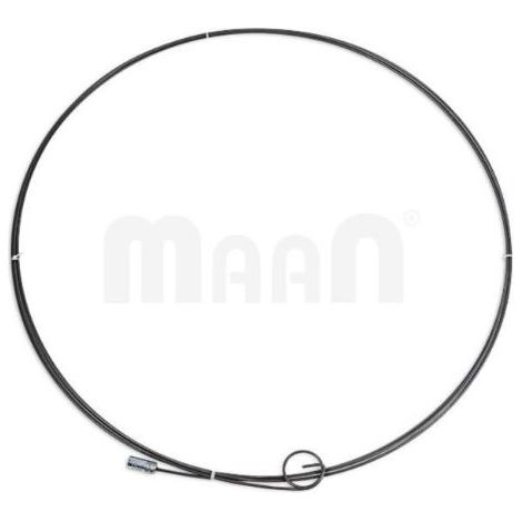 cable 6 mts de acero deshollinador para limpieza de chimeneas