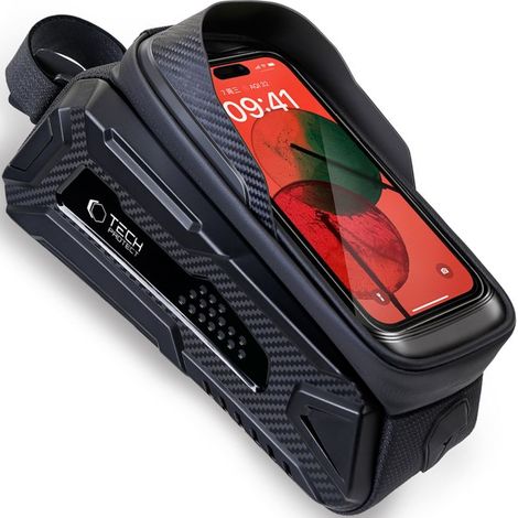 Bolsa negra para soporte universal de bicicleta Tech-protect V2 L (1/5)