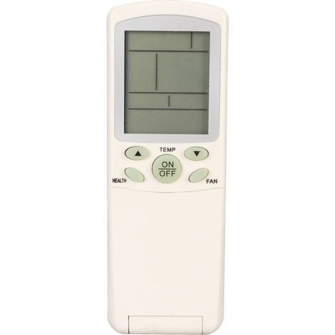 Télécommande de remplacement facile et complète pour climatiseur Haier YR H03, YL H07, YR H08, YR H10 et YL H17 (1/5)
