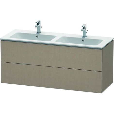 Duravit L-Cube Waschtischunterbau wandhängend, 2 Schubkästen, (1/5)