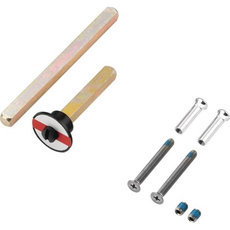 Kit de fixation porte ASL® G/G-WC (Bouclier court) 59-78mm M5x65 carré.8x135+8x80mm FSB (1/2)