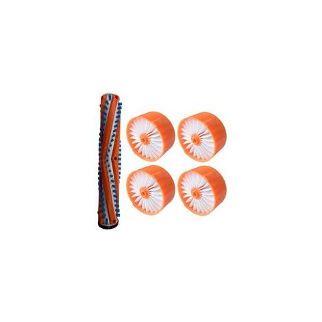 Set mit 4 Filtern und Bürstenköpfen für Staubsauger, kompatibel mit den rotierenden Bürstenfiltern Black & Decker BSV2020G/BSV2020P. - Crezuo