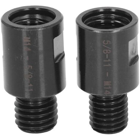 Lot de 2 adaptateurs filetés M10 à M14 – Acier allié pour meuleuse et perceuse – Installation rapide et stable – Compatible avec divers outils (1/5)