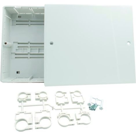 Cassetta in plastica resistente per collettori h.32/33 l.52/53